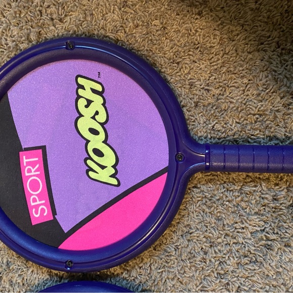 Vintage 1991 Original Koosh Paddle ball Rackets OddzOn - Picture 5 of 6